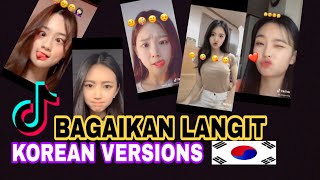 TIK TOK.!! BAGAIKAN LANGIT VERSI KOREA 🇰🇷