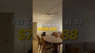 Over 1,400 sqft, Under $800k — This Tampines Flat Has an Extra Bedroom Hiding