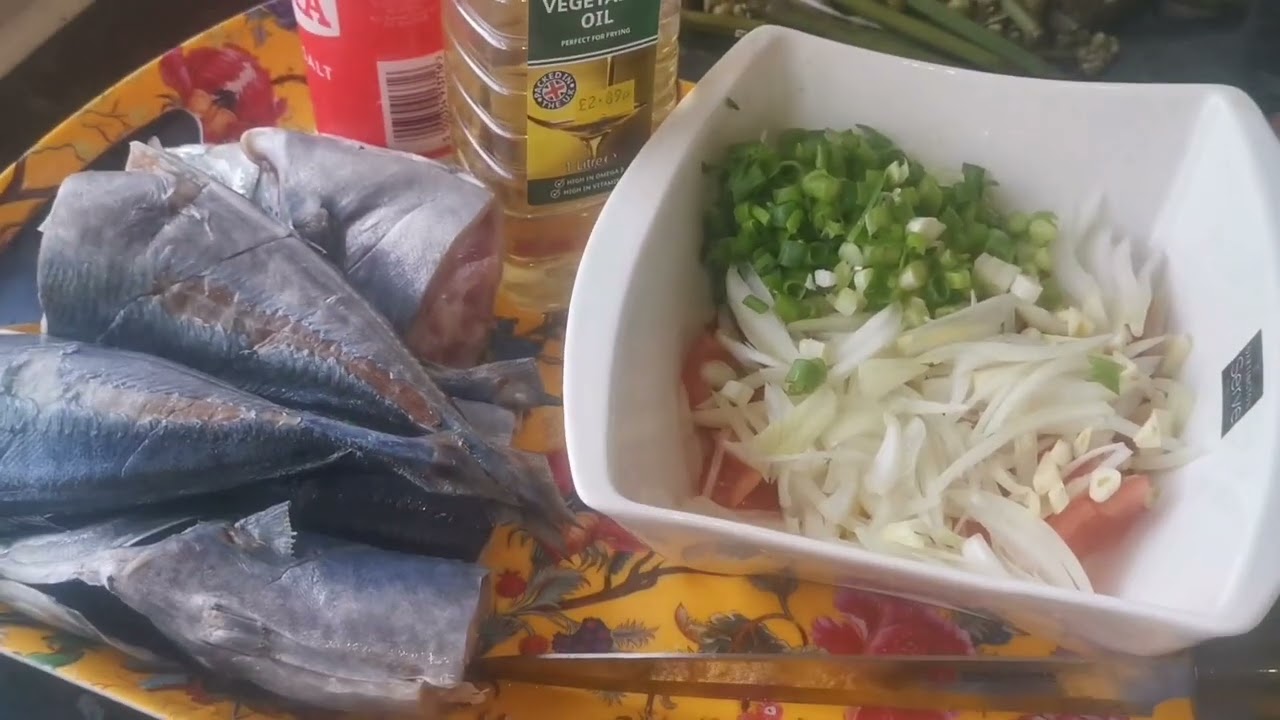 Cuisine Congolaise: Partie 1. Kisi ya tension Mayi ya Misili (+Misili ya bouillon na poisson).