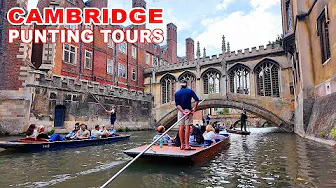🇬🇧TOP THINGS TO SEE ON CAMBRIDGE RIVER TOUR...!