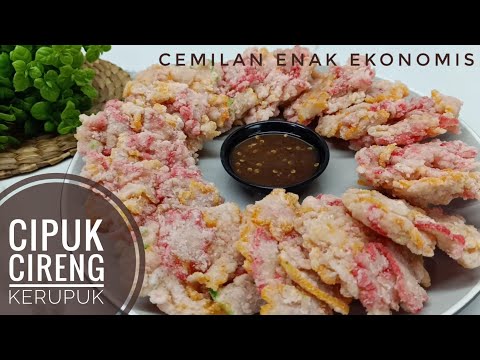 CIPUK CIRENG KERUPUK BUMBU RUJAK cemilan ekonomis