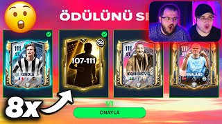 Rekor 8 Tane 107-111 Gen Uzatmalar Paket Açilimi 2 Mi̇lyar Coins Kastim Fc Mobile