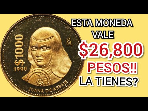 💰💸OJO👉MUY VALIOSA MONEDA DE 1000 PESOS💰 LA TIENES?