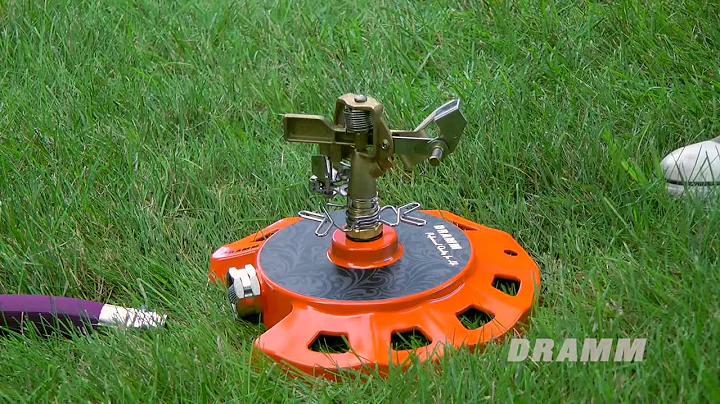 Adjusting the Spray Pattern of a Dramm Impulse Sprinkler