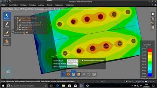 Temperaturfeldanalyse eines Mehrfachwerkzeugs