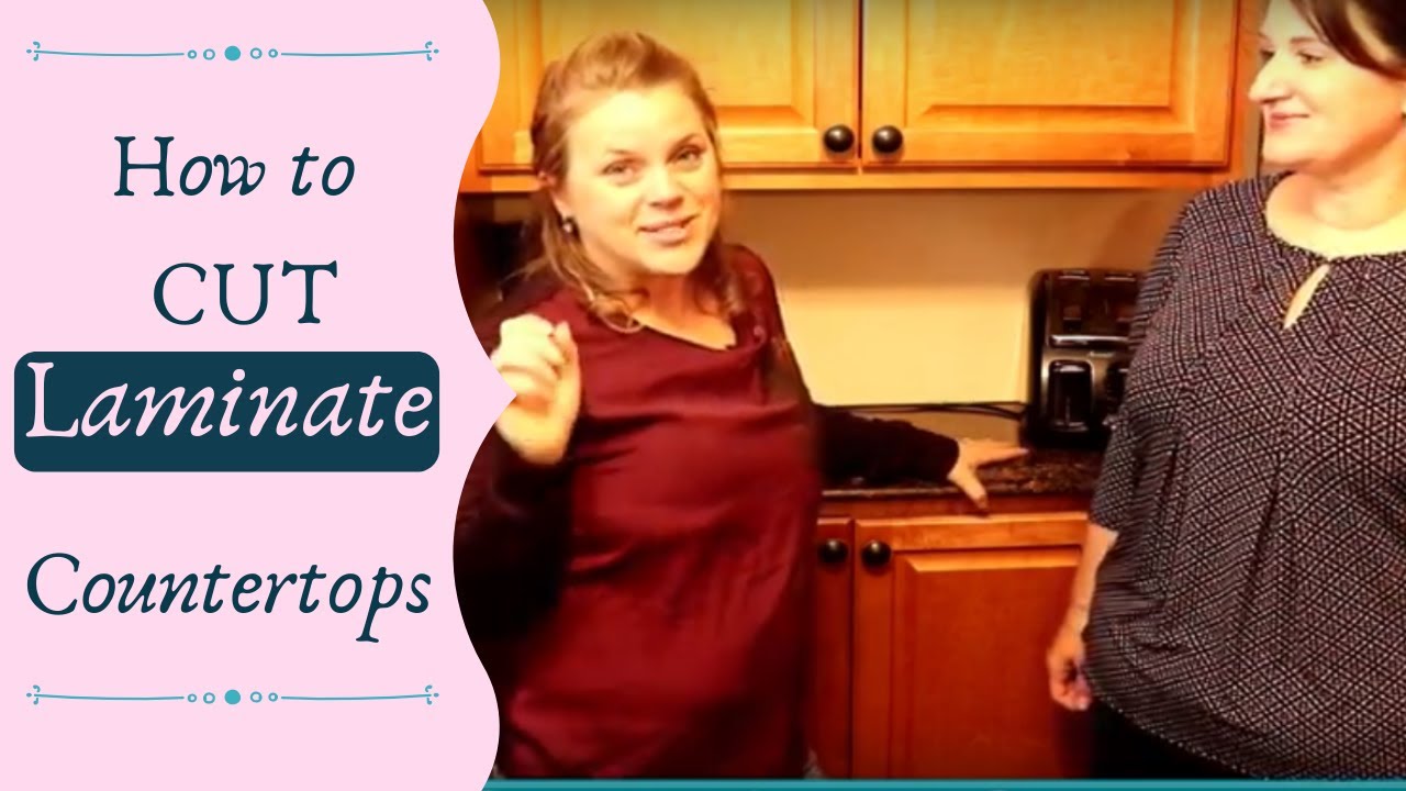 How to cut Laminate Countertops Customizing the size to fit your
