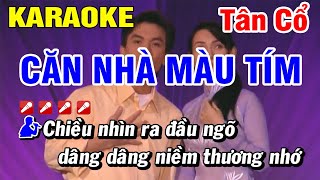 Căn Nhà Màu Tím Karaoke Vọng Cổ | Phi Nhung - Mạnh Quỳnh | Hoài Phong Organ