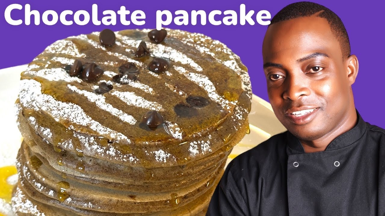Dark chocolate chip pancakes 🥞!! YouTube