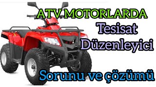 Atv Motorlarda Tesi̇sat Düzenleşti̇ri̇ci̇ Sorunu Ve Çözümü Yuki̇