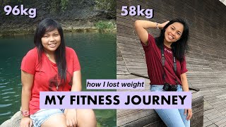 MY FITNESS JOURNEY - Paano ako pumayat? How I lost 80  lbs and my weight loss tips