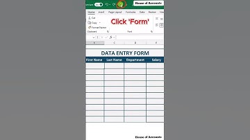 Data Entry in Excel #excel #exceltips #exceltricks #exceltutorial #microsoft #spreadsheet