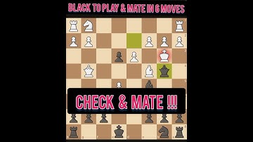 CHESS PUZZLE 26 #chess #chessgame #chesstactics #puzzle #puzzlechallenge #chess puzzle #chessplan