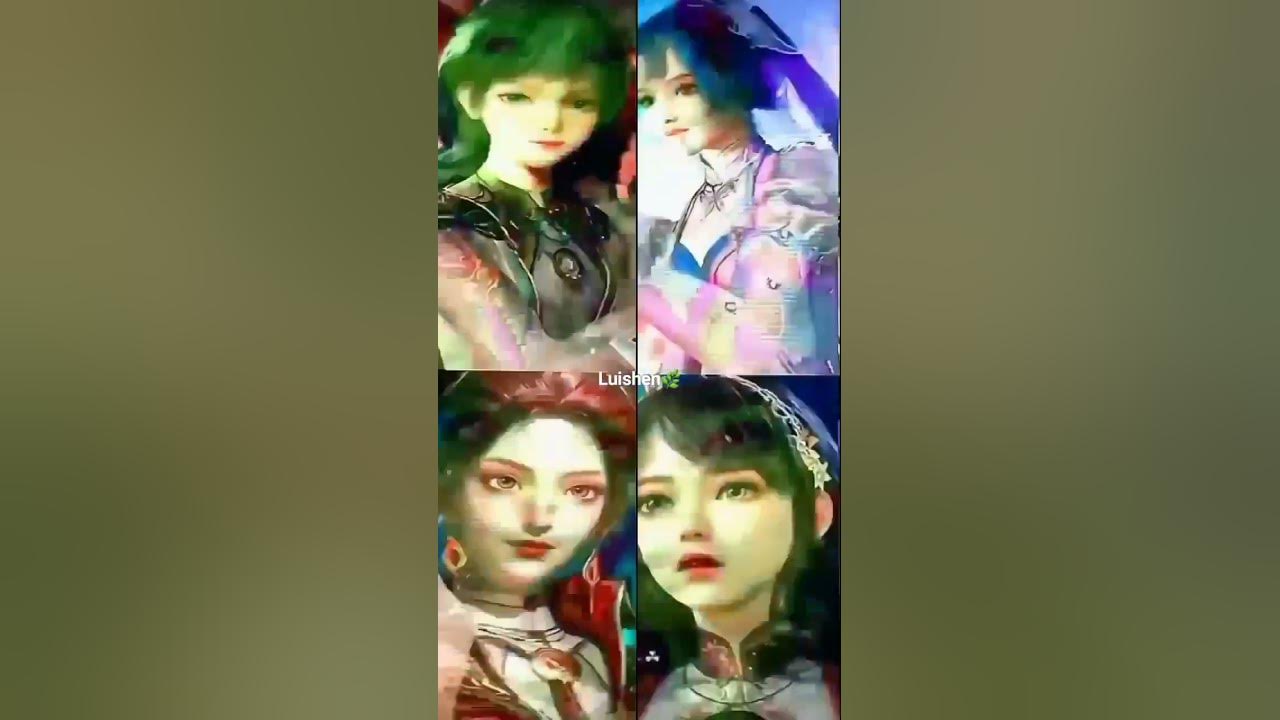 Soul land Mother and daughter ❤ # Soul land 2 # Xiao wu # roogroog # Xiang xiang # Zhu qing #