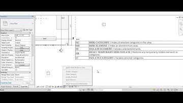 Hide/Isolate in Revit