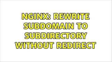 nginx: rewrite subdomain to subdirectory without redirect