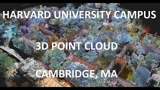 Harvard University Main Campus - NavVis VLX Point Cloud Fly-through