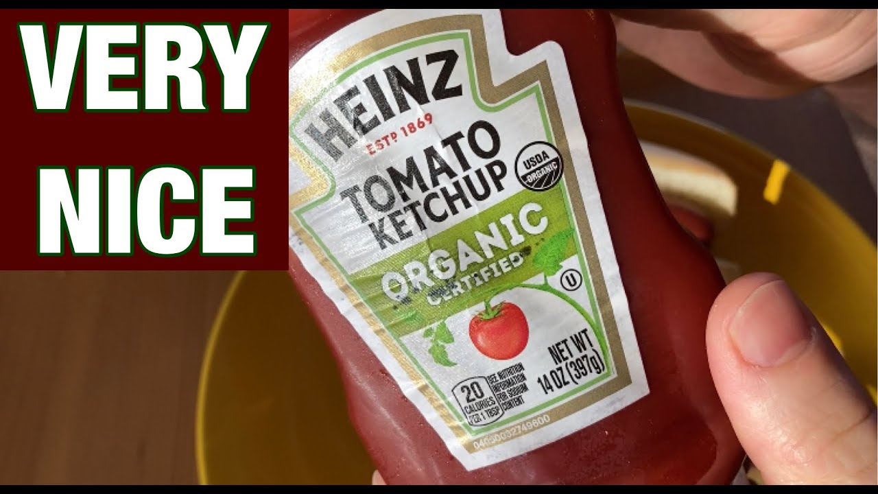 Heinz Organic Tomato Ketchup YouTube