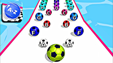 A-Z Run💥IN NEW LEVELS Gameplay Walkthrough Android ,iOS BIG UPDATE 2022