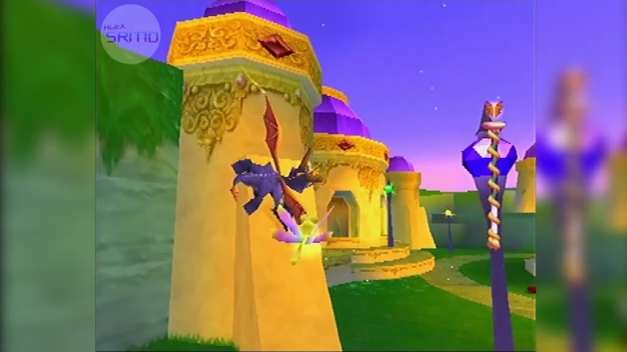 [1/10] Spyro 2: Gateway to Glimmer (PS1) - Прохождение на 100% от AlexSRMD