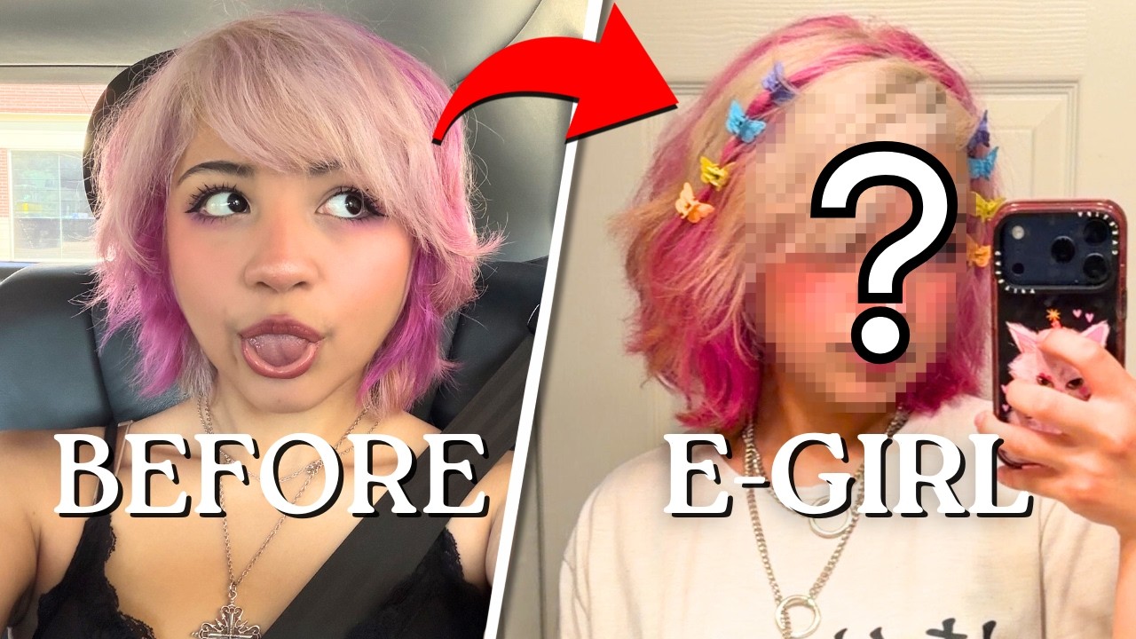 turning into a 2020 E-Girl (i YEARNED for days like this)