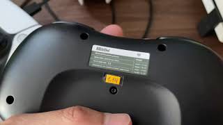 PS5 with wireless Sega Genesis/Mega Drive style controller.