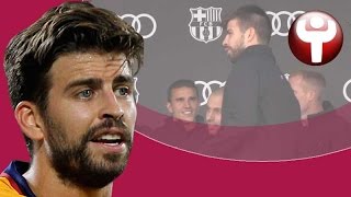 Las bromas de Piqué y Jordi Alba en la entrega de coches