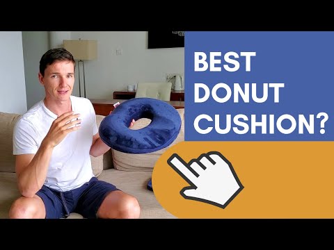 Aylio Orthopedic Coccyx Donut Seat Cushion Review - Ask Doctor Jo