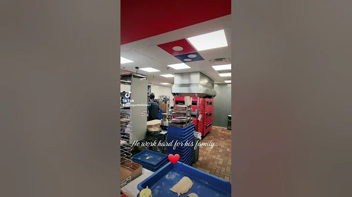 A day at domino's Pizza (bringing lunch to my husb...