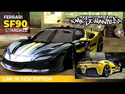 Ferrari SF90 Stradale NFSMW Need For Speed Most Wanted 2005 TEST DRIVE