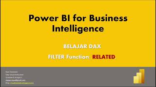 Belajar DAX Fungsi RELATED