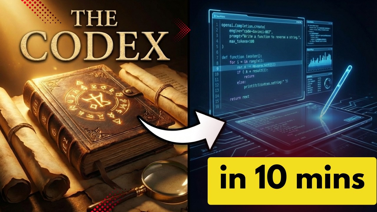 OpenAI Codex app interface showing website creation
