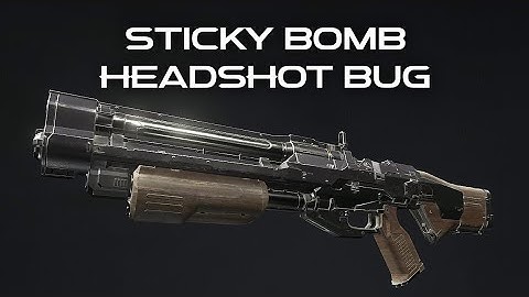 Sticky Bomb headshots have a weird quirk