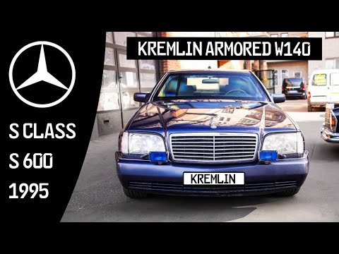 Kremlin armored Mercedes Benz W140 S600 L Guard, #W140