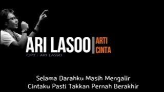 Ari Lasso - Arti Cinta ( Lirik )