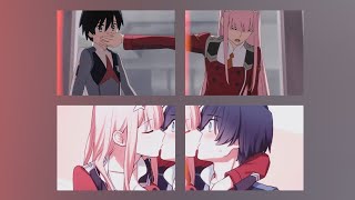 ♡Zero two e Hiro♡ metadinhas 😍🥰❤️❤️
