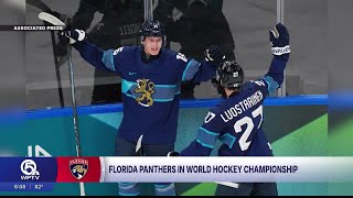 5 Florida Panthers participating in Ice Hockey World Championships