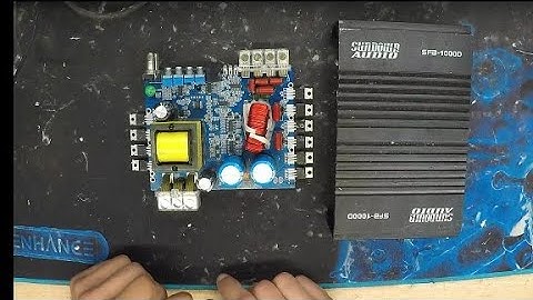 Sundown audio SFB-1000D Amplifier repair.