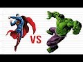 Superman vs Hulk ( False Arguments )