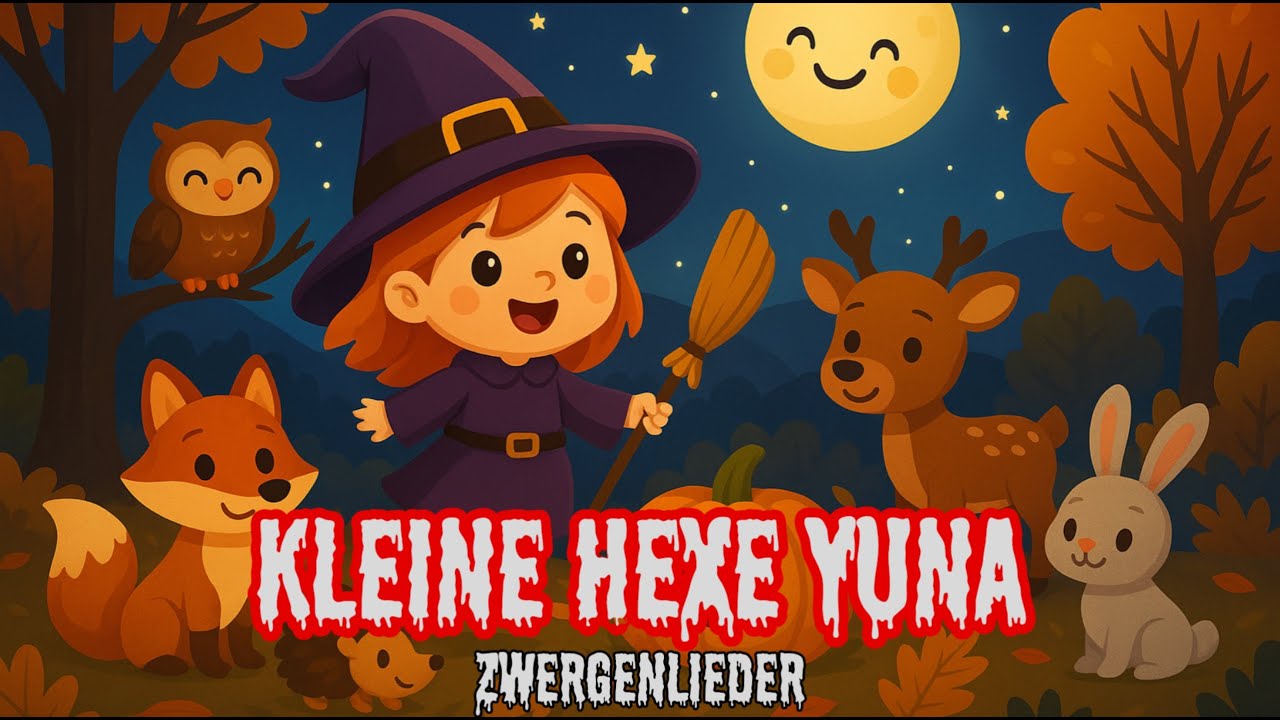 Kleine Hexe Yuna   Kinderlied   Halloween