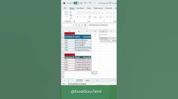 HSTACK Formula in Minutes! 📊