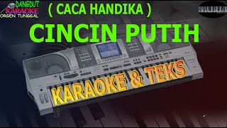 karaoke dangdut CINCIN PUTIH CACA HANDIKA kybord KN2400/2600