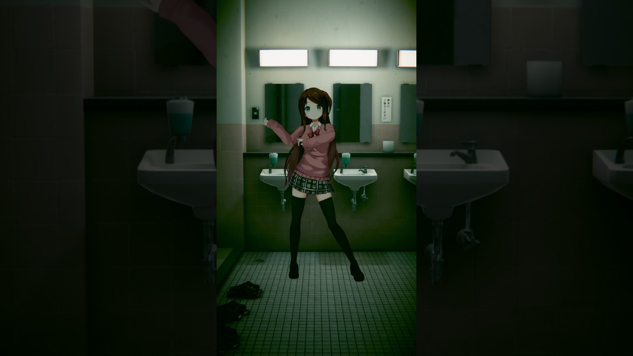 学校のトイレで  #不可Boom 踊ってみた笑 #shorts