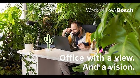 Work #LikeABosch: Sustainability