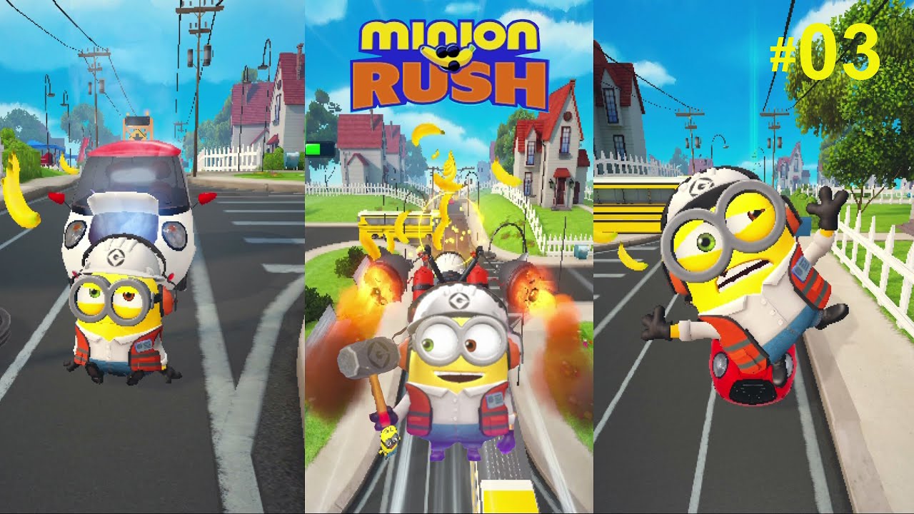 Minion Rush New Update 2026 - Residential Area Full Gameplay (Android/IOS)  4K  Ep 3