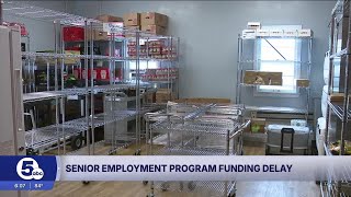 Local seniors, non-profits struggling after delay in federal funding halts senior work program