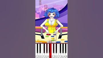 Inside Out 2 Joy is insane DO DO DO LA LA LA (@Opilasokewt) - Octave Piano Tutorial