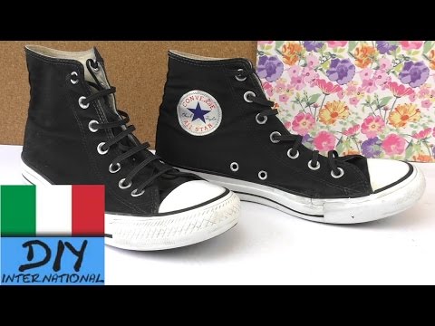 converse all star rosse bambino youtube