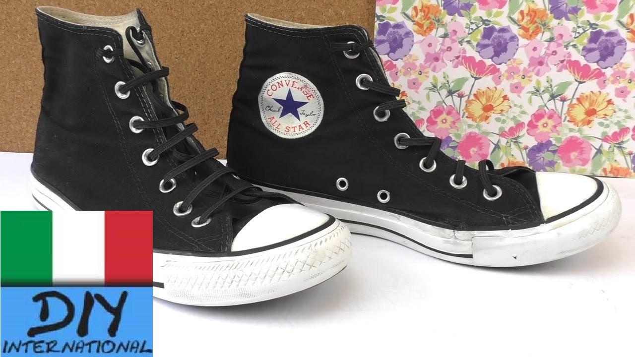 converse all star rosse bambino youtube