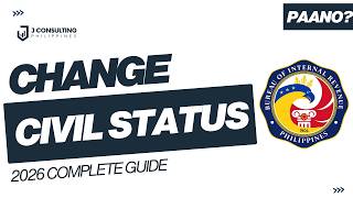HOW TO CHANGE OR UPDATE CIVIL STATUS IN BIR | Update Your TIN Information Using BIR Form 1905 screenshot 5