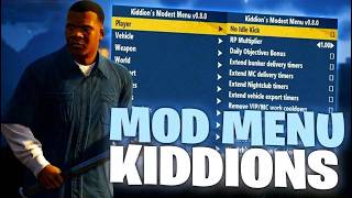 FREE Kiddions Mod Menu GTA V (2026) | NEW GTA 5 Ehnanced Mod Menu PC | GTA V Money Hack & Online Mod